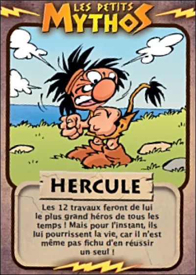 Dans ces travaux, lequel Héraklès n'a-t-il pas réalisé ?