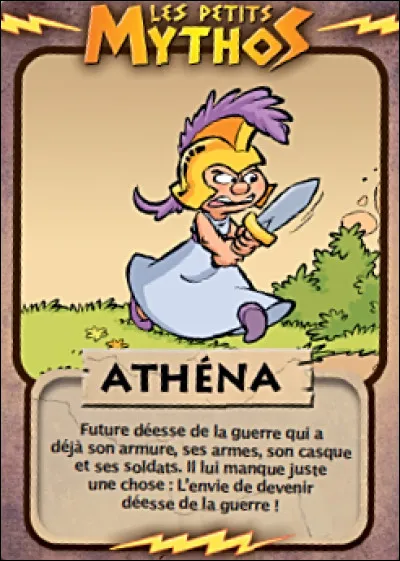 Quel est le nom latin d'Athéna ?