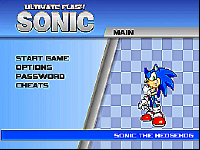 Dans le jeu "Sonic Ultimate Flash", lequel de ces personnages peut être joué ?