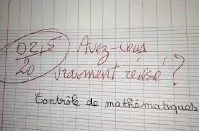 Tu apprends que tu as raté tes examens alors que tu as passé tout ton temps à reviser...