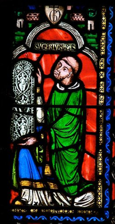 Abbé de Saint-Denis au milieu du XIIe siècle, il joue un rôle politique important comme conseiller de Louis VI puis de Louis VII ; il assure la régence du royaume pendant l'absence du roi lors de la seconde croisade. Il est également connu pour son rôle dans les débuts de l'art gothique. C'est :