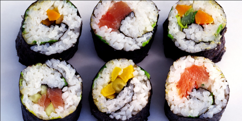 Le sushi est un plat chinois