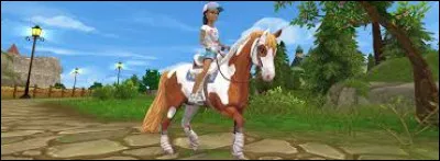 De quelle(s) couleur(s) sont les sabots des chevaux de départ ?