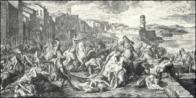 Au début de quel siècle a eu lieu la terrible épidémie de peste à Marseille ?