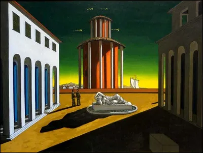 Qui a peint "La Place métaphysique" ?