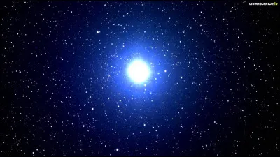 Quand tu regardes un ciel étoilé :