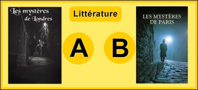 Si je vous dis : "Eugène Sue". Quel est votre choix ?