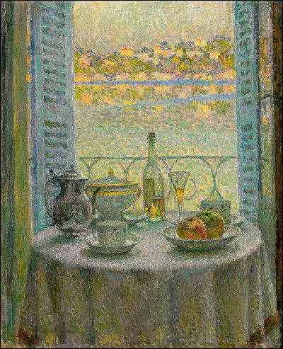 Qui est l'auteur du tableau "La Table ronde" ?