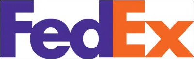 La société "Fedex" est spécialisée dans le transport rapide. Quel signe subliminal en témoigne dans son logo ?