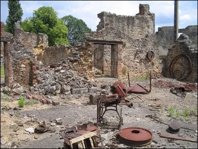 Région : 10 juin 1944 - Oradour - Barbarie - plus jamais ça !