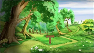 Deux chemins s'offrent à vous. S'enfoncer dans la sombre forêt ou aller en direction des plaines ensoleillées. Où pensez-vous aller ?