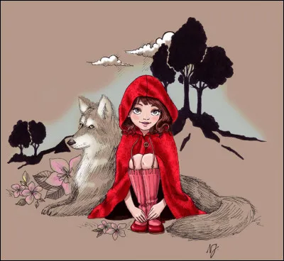 "Le Petit Chaperon rouge" est une fable de Jean de La Fontaine :