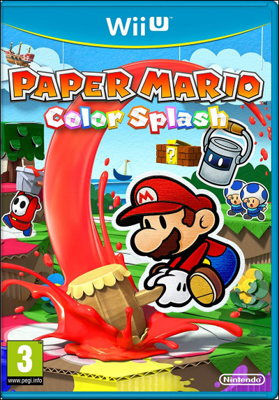 Quelle est la date de sortie de "Paper Mario : Color Splash" ?