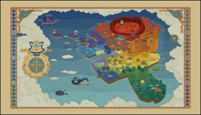 Quel est l'endroit principal de l'île ?