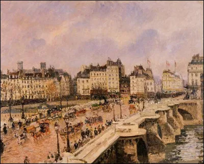 Qui a représenté "Le Pont Neuf" ?