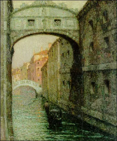 Qui a représenté "Le Pont des Soupirs" ?