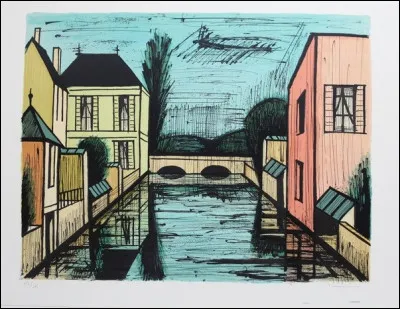 Qui a peint "Pont sur la rivière" ?