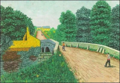 Qui a représenté "Le Pont de Breuil à Epinay" ?