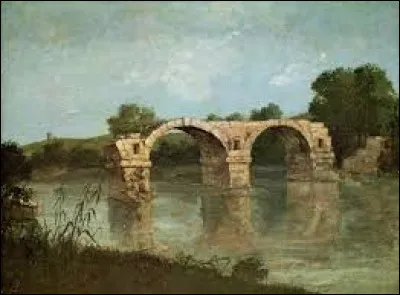 Qui a peint "Le Pont d'Aubrussum" ?
