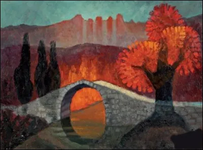 Qui a peint "Le Vieux Pont" ?