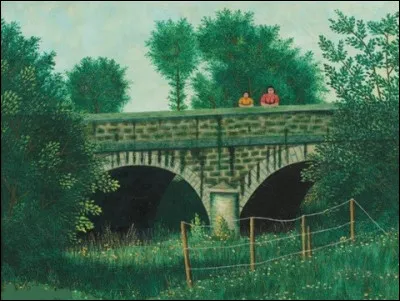 Qui a peint "Le Vieux Pont avec le vicoin" ?