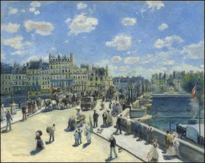 &Agrave; qui doit-on cette peinture du "Pont Neuf" ?