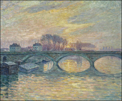 Qui a peint "Lagny, le pont sur la Marne" ?