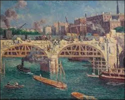 Qui a peint "Pont au change" ?