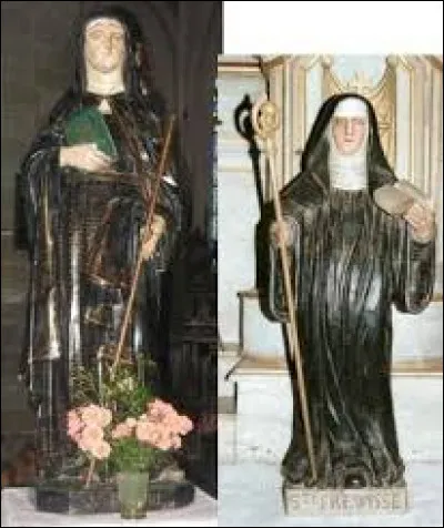 D'après la légende, Sainte Frévisse dont le culte est observé au XIIe siècle à Bomy, fait jaillir par sa prière une source d'eau à Binsey où elle se cache pour :