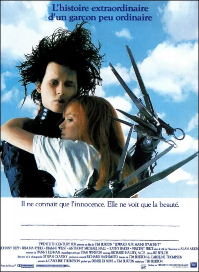 Quel film signe-t-il la 1ère collaboration entre Tim Burton et Johnny Depp ?