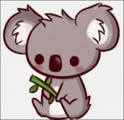 Je suis noir et blanc, je mange des plantes.