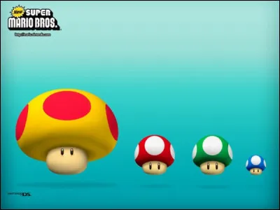 Quelle est la couleur du champignon qui donne des vies ?