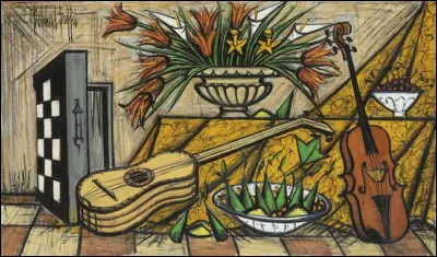 Une nature morte pour l'avant-dernière question. Quels instruments voyez-vous ?