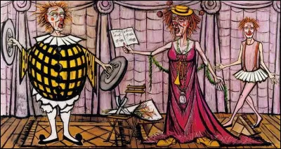 De droite à gauche, quels instruments de musique voyez-vous ?