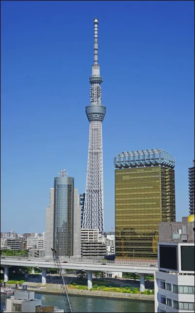 La Tokyo Sky Tree est connue comme la plus haute antenne relais du monde. Combien mesure-t-elle ?