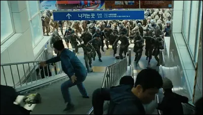 Où se déroule principalement l'intrigue du film « Dernier train pour Busan » ?