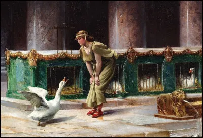 Ces oies donnèrent l'alerte au Capitole pendant l'invasion gauloise de Rome. Qui était leur chef ?