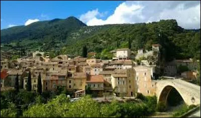 Ville de 6 800 habitants du département de la Drôme, située dans les Baronnies, au bord de la rivière d'Eygues :