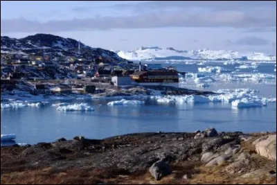La baie de Baffin se situe entre...