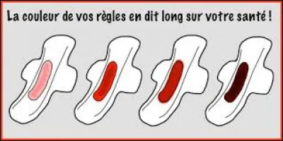 Si ton sang est rouge foncé, noir, ou marron, cela signifie que...