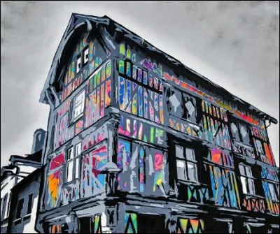 L'artiste Troyen Mr Oizif a peint cette maison. Où est-elle située ?