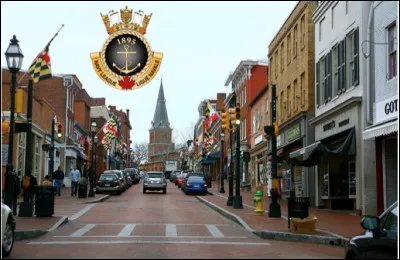 Quelle est cette ville, capitale de l'État du Maryland fondée en 1649, siège de l'académie navale des États-Unis, ville célèbre pour son architecture géorgienne ?