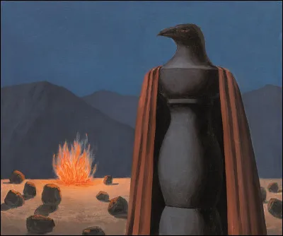 Ce corbeau représente "Le Temps jadis". Qui en est l'artiste ?