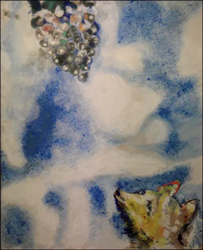 À qui doit-on cette représentation du "Renard et les Raisins" ?