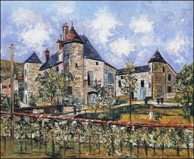 Qui a ré ; alisé ; le tableau " ; Un châ ; teau en Charente" ; ?