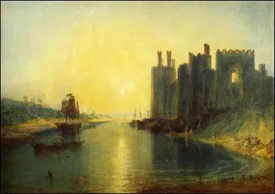 Qui a peint " ; Le Châ ; teau de Caernarfon" ; ?