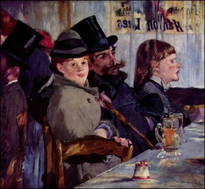 "Au café" est un tableau de quel peintre ?