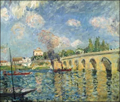 Quel impressionniste est l'auteur du tableau "Le Pont" ?