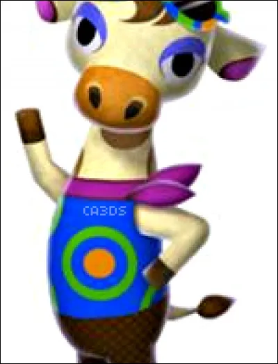 Comment s'appelle la girafe de la mode ?