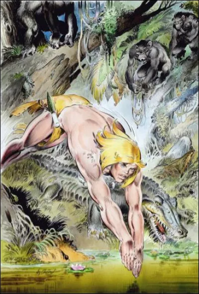 Qui est ce célèbre personnage de bande-dessinée, appelé aussi le fils des âges farouches ?